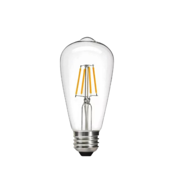 BOMBILLO FILAMENTO LED 4W E27 ST64 120V 2700K 600LM