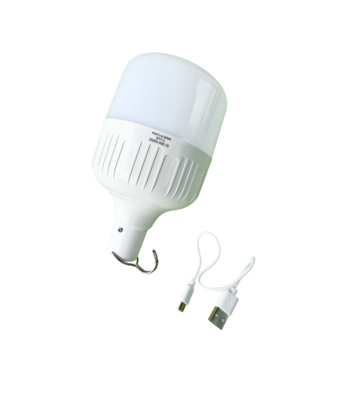 BOMBILLO DE EMERGENCIA LED 30W 6500K 85-265V PARA PUERTO USB