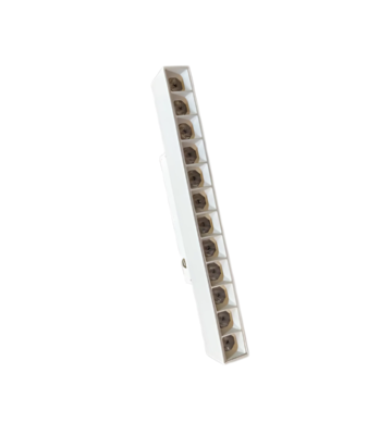 GRILLE LIGHT 18W WHITE LAMAPRA PARA RIEL MAGNETICO