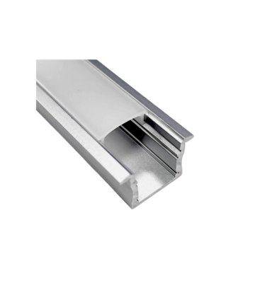 PERFIL  DE ALUMINIO 3.06M  PARA EMPOTRAR