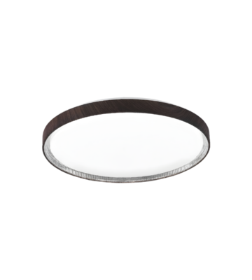 LAMPARA DE TECHO LED PLAFON 36W CCT 110-240V – MADERA – HIERRO+MARCO PLASTICO+CUBIERTA ACRILICA