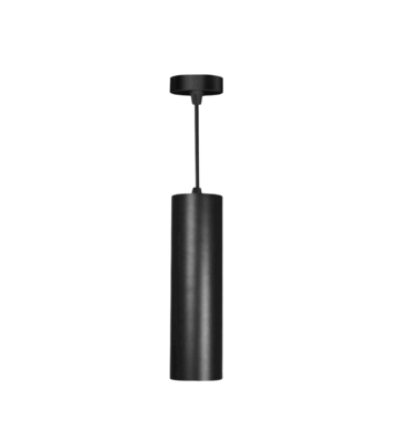 LAMPARA COLGANTE NEGRA 1XGU10