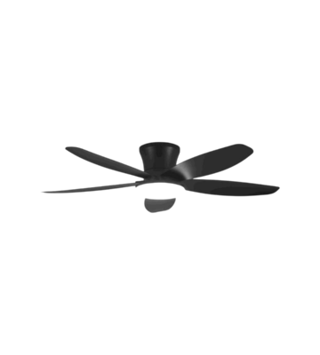 VENTILADOR DE TECHO LED NEGRO CCT 5 ASPAS 36PULGADAS