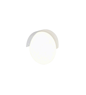 LAMPARA DE PARED DE EXTERIOR BLANCA 12W IP65 3000K ALUMINIO + PC D150*H82