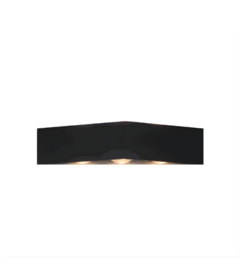 LAMPARA DE PARED EXTERIOR NEGRA LED 6W 3000K IP65